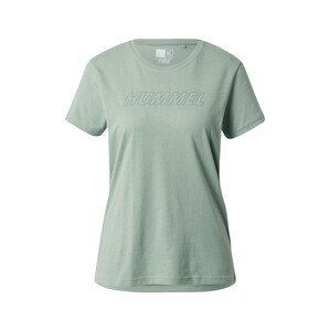 Hummel Funkčné tričko  zelená / kiwi / biela