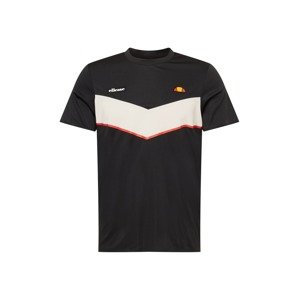 ELLESSE Funkčné tričko 'Sven'  koralová / svetlooranžová / čierna / šedobiela