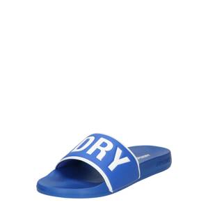 Superdry Plážové / kúpacie topánky  modrá / biela
