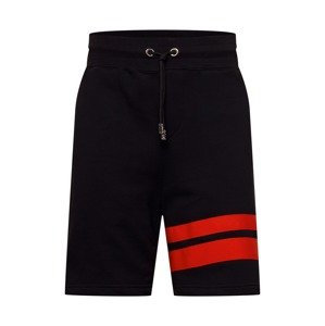GCDS Nohavice  červená / čierna / biela