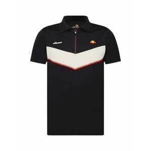 ELLESSE Funkčné tričko 'Finan'  oranžová / melónová / čierna / biela