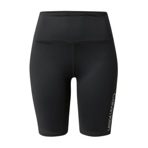 Calvin Klein Sport Športové nohavice  čierna / biela