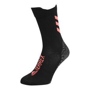 adidas Terrex Športové ponožky  sivá / oranžová / čierna