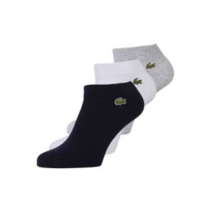 Lacoste Sport Športové ponožky  námornícka modrá / striebornosivá / trávovo zelená / biela