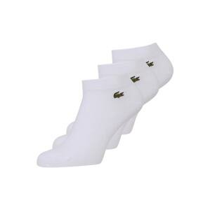 Lacoste Sport Športové ponožky  zelená / červená / biela
