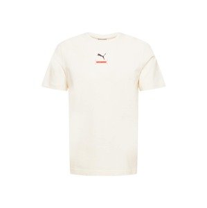 PUMA Funkčné tričko  krémová / koralová / čierna