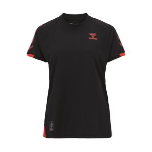 Hummel Funkčné tričko  sivá / červená / čierna