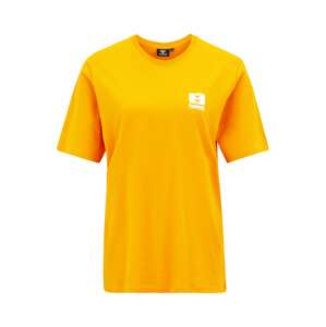 Hummel Funkčné tričko  pastelovo oranžová / biela