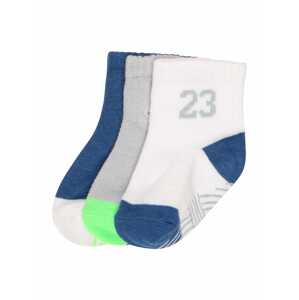 Jordan Ponožky  námornícka modrá / svetlosivá / zelená / biela
