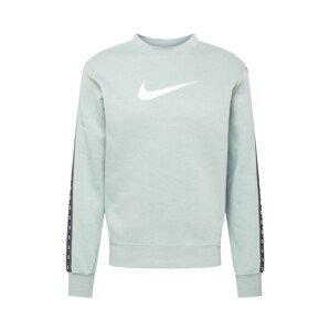 Nike Sportswear Mikina  zelená / čierna / biela