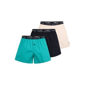 Tommy Hilfiger Underwear Boxerky  tmavomodrá / nefritová / svetloružová