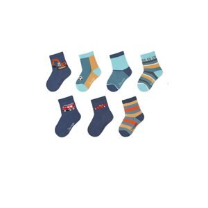 STERNTALER Ponožky  modrá / zmiešané farby