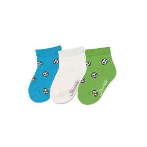 STERNTALER Ponožky  modrá / zelená / čierna / biela