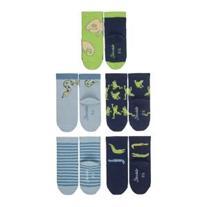 STERNTALER Ponožky  dymovo modrá / svetlomodrá / tmavomodrá / svetlozelená / púdrová
