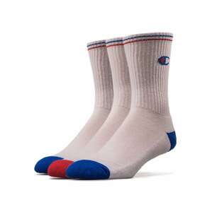 Champion Authentic Athletic Apparel Športové ponožky  modrá / červená / biela