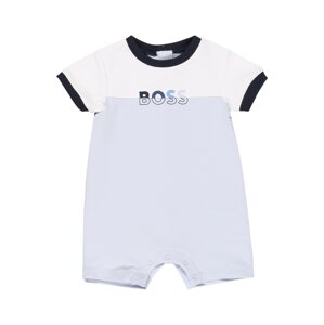 BOSS Kidswear Overal  námornícka modrá / svetlomodrá / biela
