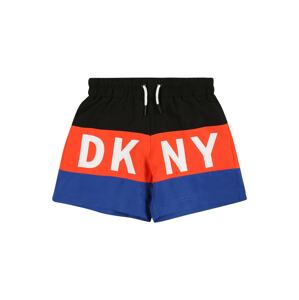 DKNY Plavecké šortky  modrá / červená / čierna / biela