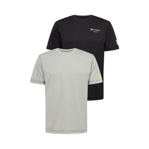 Champion Authentic Athletic Apparel Funkčné tričko  žltá / antracitová / svetlosivá / biela