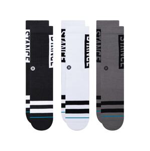 Stance Športové ponožky 'The OG'  tmavosivá / čierna / biela