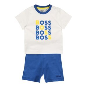 BOSS Kidswear Set 'KOMBINATION'  kráľovská modrá / žltá / biela