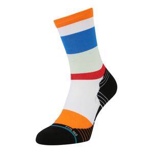 Stance Športové ponožky 'RATE'  modrá / pastelovo zelená / oranžová / čierna / biela