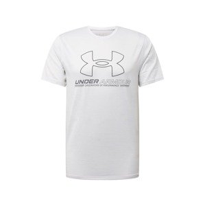 UNDER ARMOUR Funkčné tričko 'Training Vent'  sivá / čierna / biela