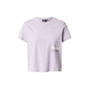 Hummel Funkčné tričko  pastelovo fialová / čierna / biela