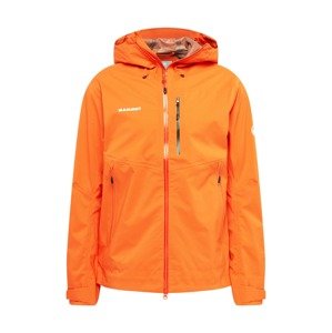 MAMMUT Outdoorová bunda 'Alto Guide'  oranžová / čierna / biela