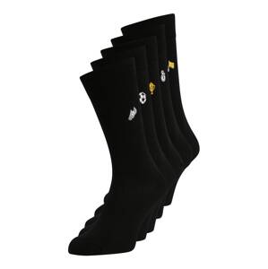 BURTON MENSWEAR LONDON Ponožky  šafránová / čierna / biela