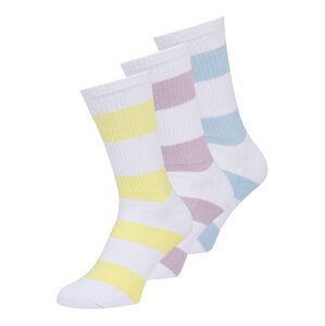 BURTON MENSWEAR LONDON Ponožky  svetlomodrá / svetložltá / levanduľová / biela
