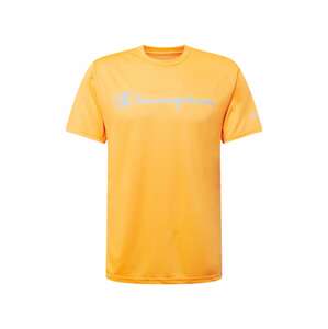Champion Authentic Athletic Apparel Funkčné tričko  striebornosivá / oranžová