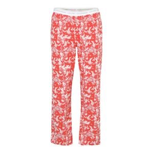 Calvin Klein Underwear Pyžamové nohavice  béžová / červená / biela