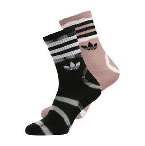 ADIDAS ORIGINALS Ponožky  sivá / svetlofialová / čierna / biela