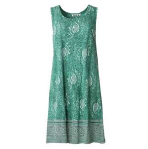 Indiska Košeľové šaty ' DANYLYNN '  zelená / zmiešané farby