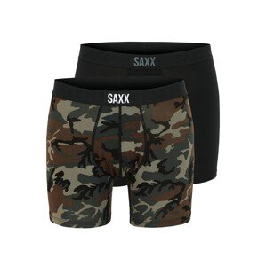 SAXX Športové nohavičky  hnedá / kaki / olivová / čierna / biela