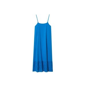 MANGO Letné šaty  modrá