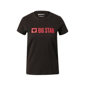 Big Star Tričko 'ELEANOR'  červená / čierna