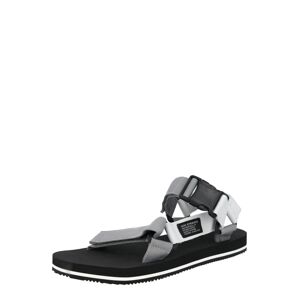 LEVI'S Sandále 'TAHOE REFRESH'  sivá / čierna / biela