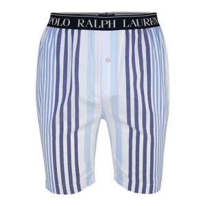 Polo Ralph Lauren Pyžamové nohavice  modrá / biela