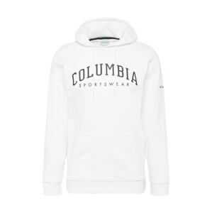 COLUMBIA Športová mikina 'CSC™'  čierna / biela