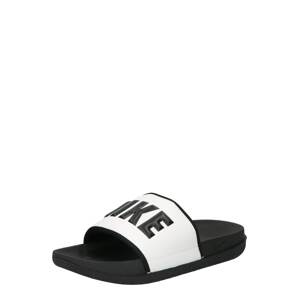 Nike Sportswear Šľapky 'OFFCOURT SLIDE'  čierna / biela