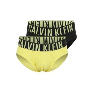Calvin Klein Underwear Nohavičky  žltá / čierna
