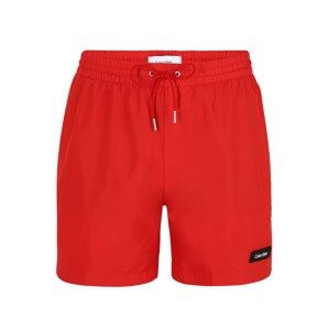 Calvin Klein Underwear Plavecké šortky  červená / čierna / biela