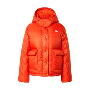 LEVI'S ® Zimná bunda 'Luna Core Puffer Short'  neónovo oranžová / biela