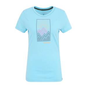 Smartwool Funkčné tričko 'Alpine Start'  svetlomodrá / oranžová / ružová / čierna