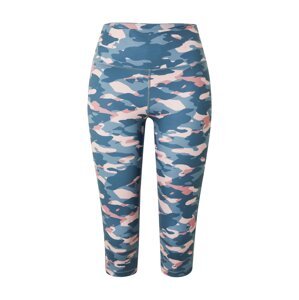 DARE2B Športové nohavice 'Influential'  modrosivá / tmavomodrá / ružová / pastelovo ružová