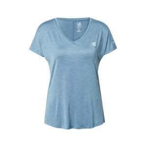 DARE2B Funkčné tričko 'Vigilant'  modrá melírovaná / biela