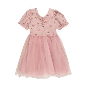 Cotton On Šaty 'ALLEGRA'  medová / ružová / ružová / biela