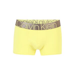 Calvin Klein Underwear Boxerky  hnedá / žltá