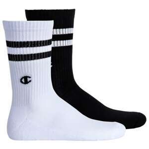 Champion Authentic Athletic Apparel Ponožky  čierna / biela